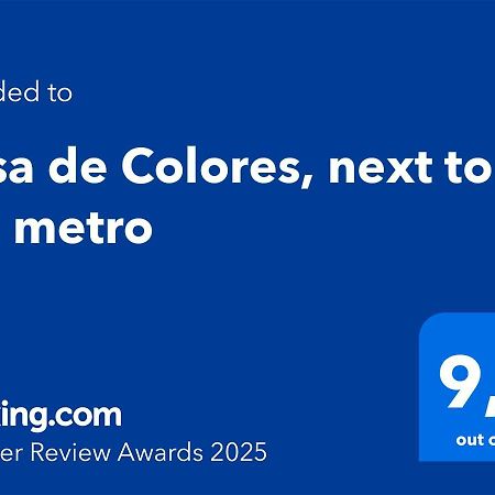 Casa De Colores, Next To The Metro Atenas Exterior foto